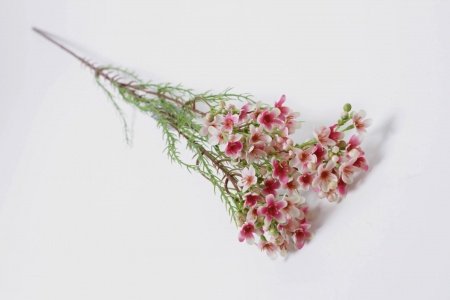 Wax artificiel rose framboise H80cm